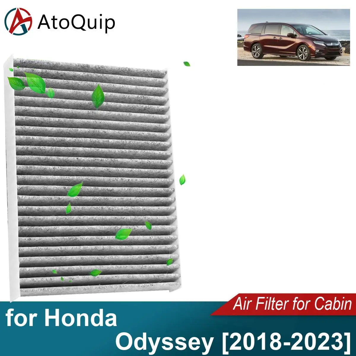 

Элемент воздушного фильтра CF11182, подходит для Honda Odyssey 2018-2023 80291-T5R-A01 80291-TF0-405 80291-TF0-E01 80292-TBA-A11
