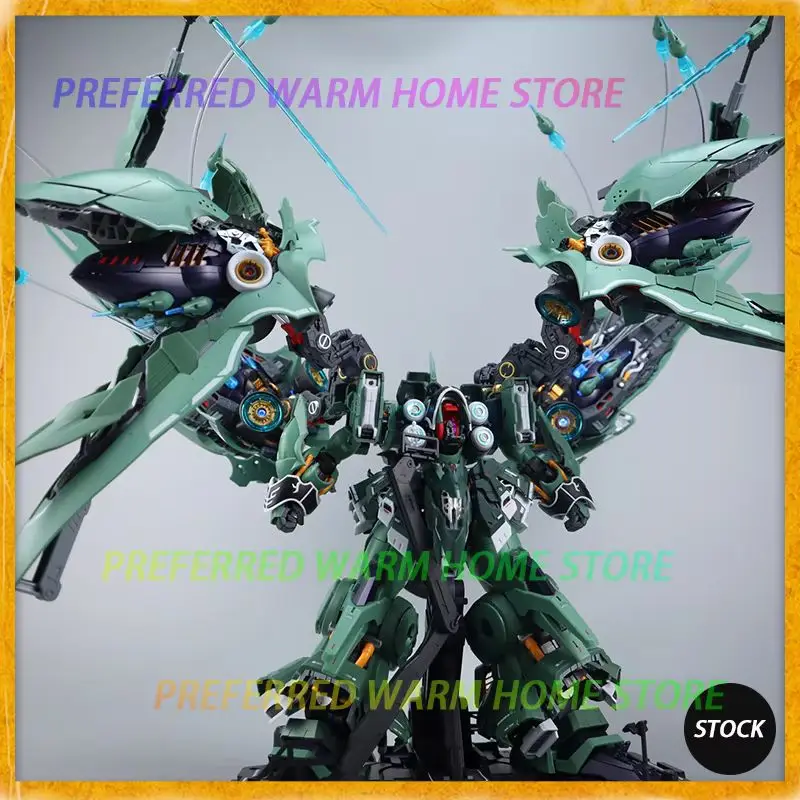 متوفر محور نموذج يعمل أوسريس المهيمن الجوي 1/100 تجميع الحركة نموذج اللعب Mecha NZ-666 Kshatriya LED طقم إضاءة