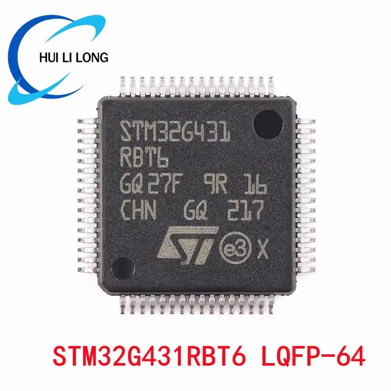 STM32G431RBT6 STM32G431 STM32G STM32 G431RBT6 STM32G431RB LQFP-64 ARM Cortex-M4 32-bit Microcontroller MCU IC New Original