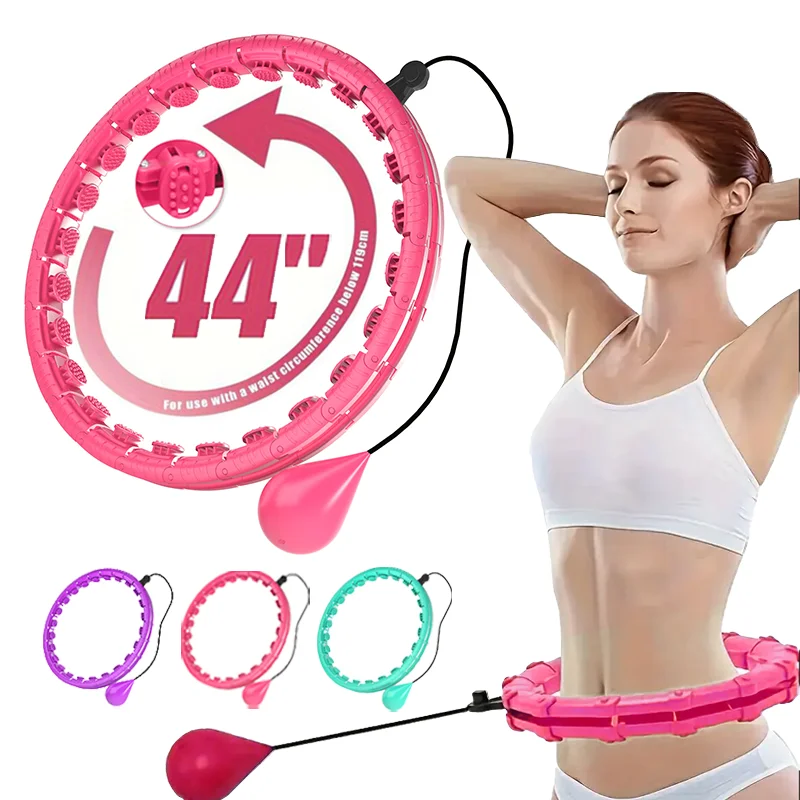 

Fitness Hoop Weights to Exercise At Home Sports Entertainment Sport Equipment Hulahp for Slimming Gym Ring Portable Body