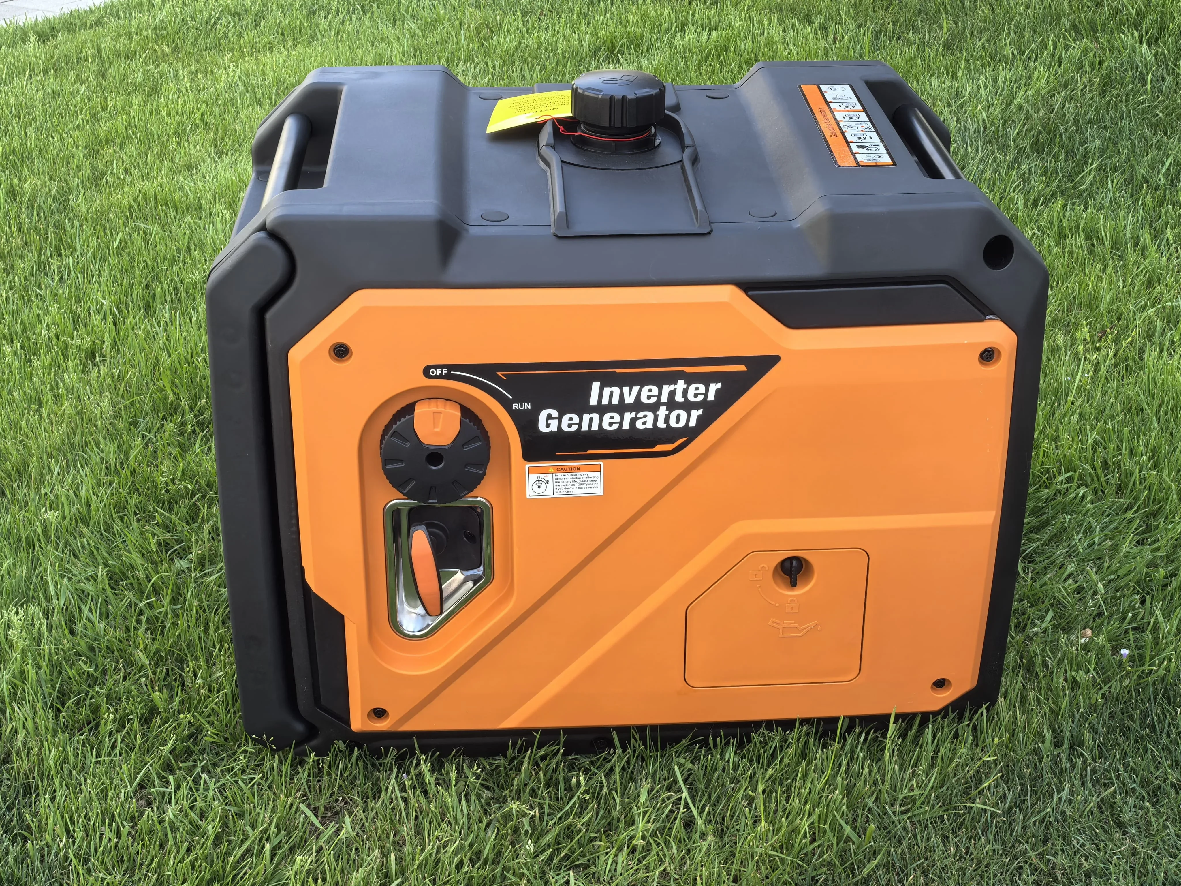 YHS Bestseller 4,5kW Leiser Tragbarer Benzin-Generator 220V 5kVA Benzinmotor Leistungsstarker Fernstart-Generator für Camping und Auto
