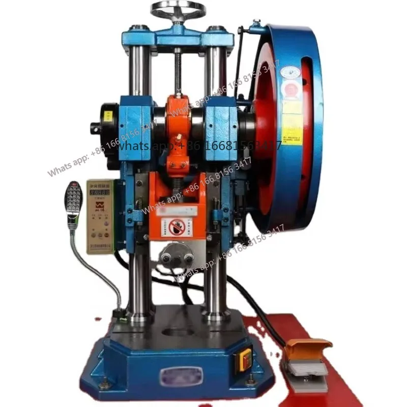 Portable Mechanical Flywheel Punch With Pedal Core Components Including Engine And Pump