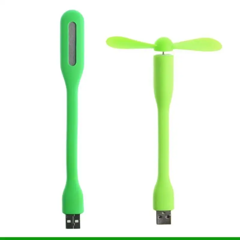 U55C USB Cooling Fan Electronic Gadget Led Usb Mini Ventilador Portable Flexible Cooler Summer Gadget For Laptop Phone