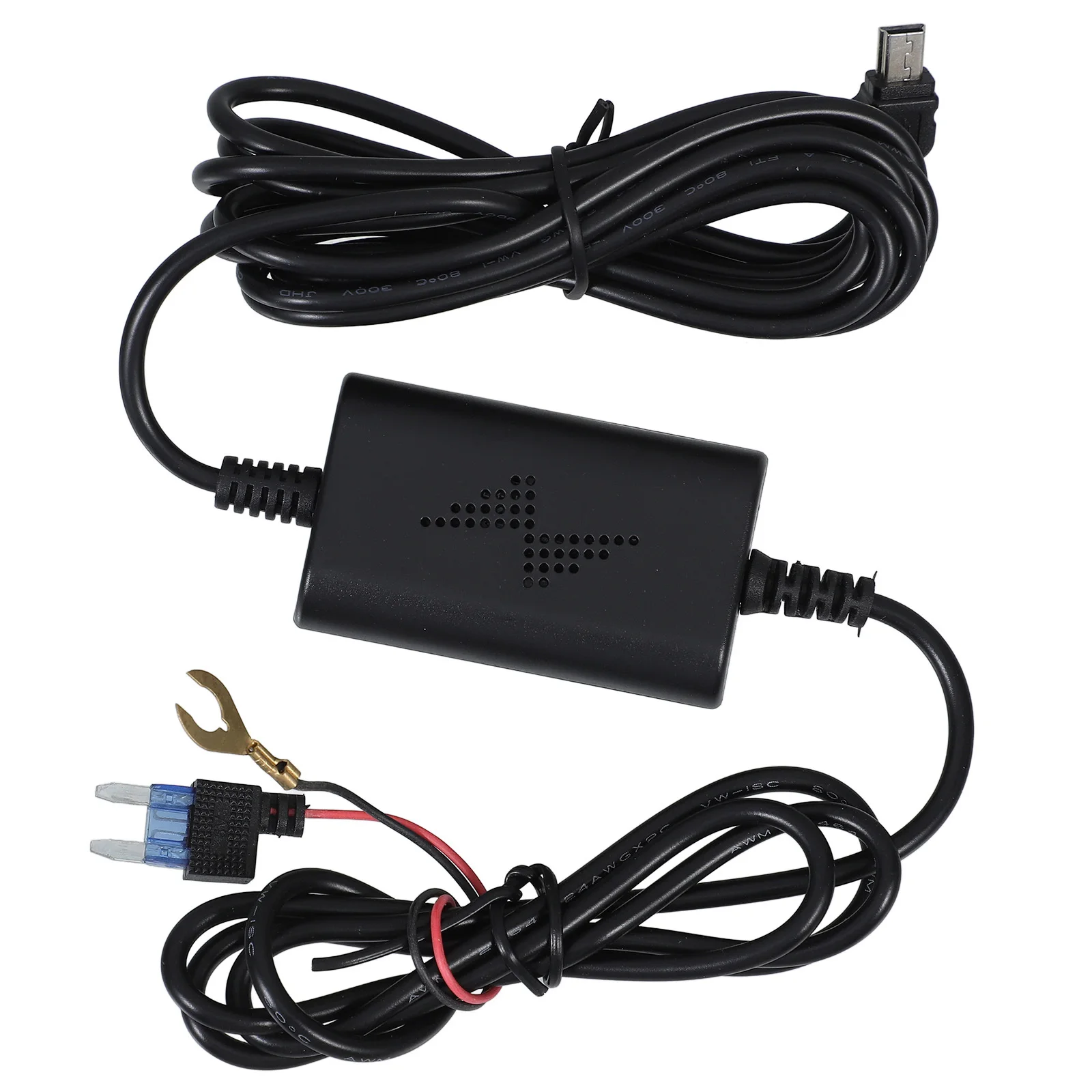 

1pc Cable For Car Recorder Abs Pc Material Installation Dashcam Power Cord Data Recorder Power Line Car Accessories