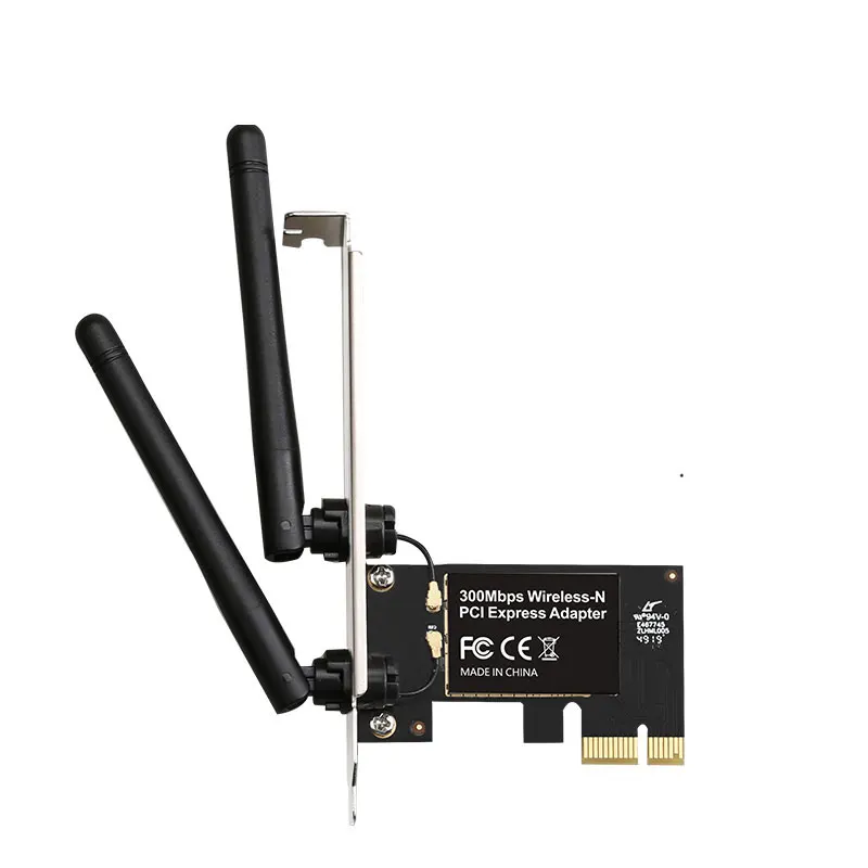 300Mbps 무선 N PCI Express 어댑터 2DB 안테나 네트워크 카드 (로우 프로파일 브래킷 포함) Realtek 8192EE