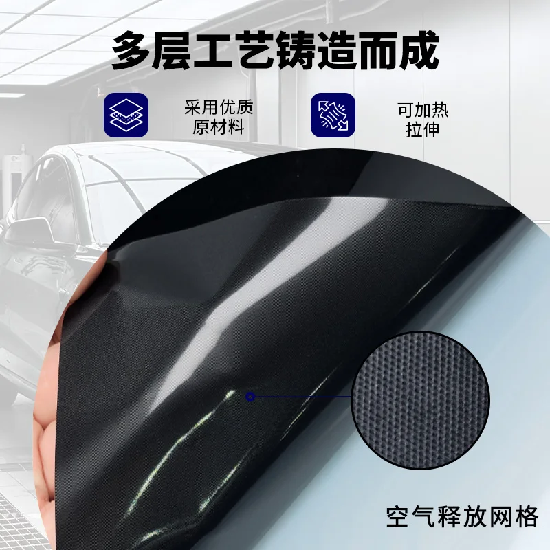 High Gloss Piano Bright Black Vinyl Foil Wrap Car Film Covering Motorcycle Sticker Stickers on Motorcycle Vinyls Car Body Films