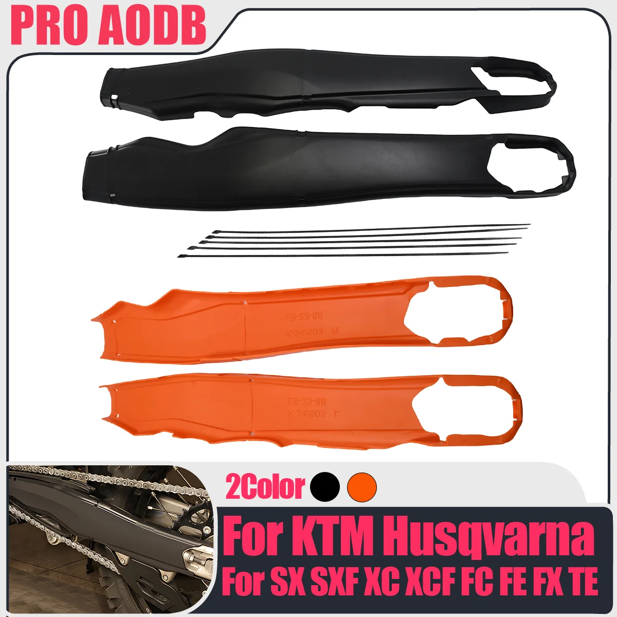 

For KTM SX SXF XC XCF EXC EXCF 125 250 300 450 Motocross Swingarm Swing Arm Protector For Husqvarna FC FE FX TC TE TX 2023 2024