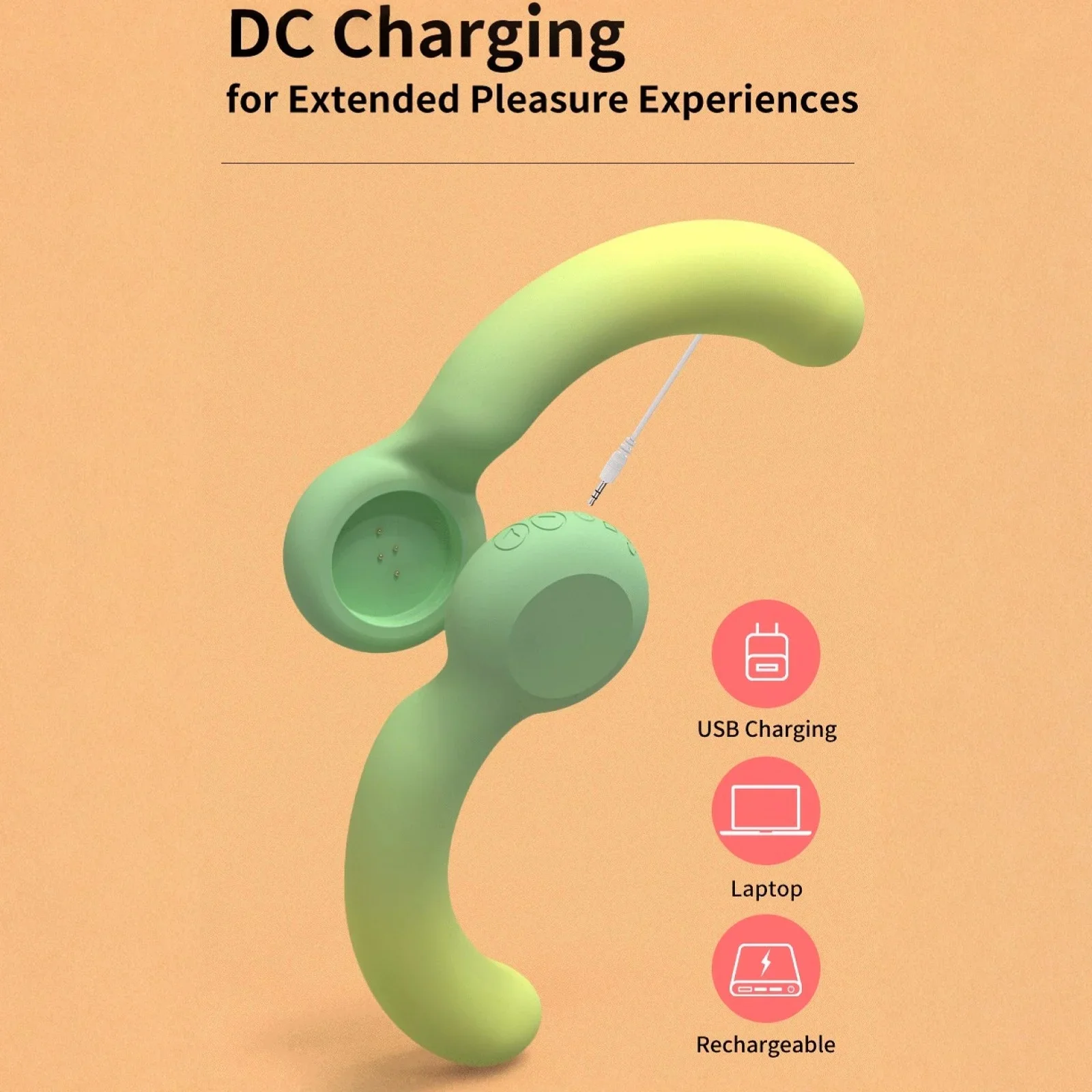 هزاز تحفيز مزدوج، 10 أوضاع اهتزاز للنساء، هزاز للنساء، محرك مزدوج، سيليكو صامت مقاوم للماء وقابل لإعادة الشحن #5