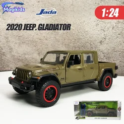 Jada 1:24 Fast and Furious 2020 jeep gladiator Off-road car High Simulation Diecast Car Metal Alloy Model Car Gift Collection