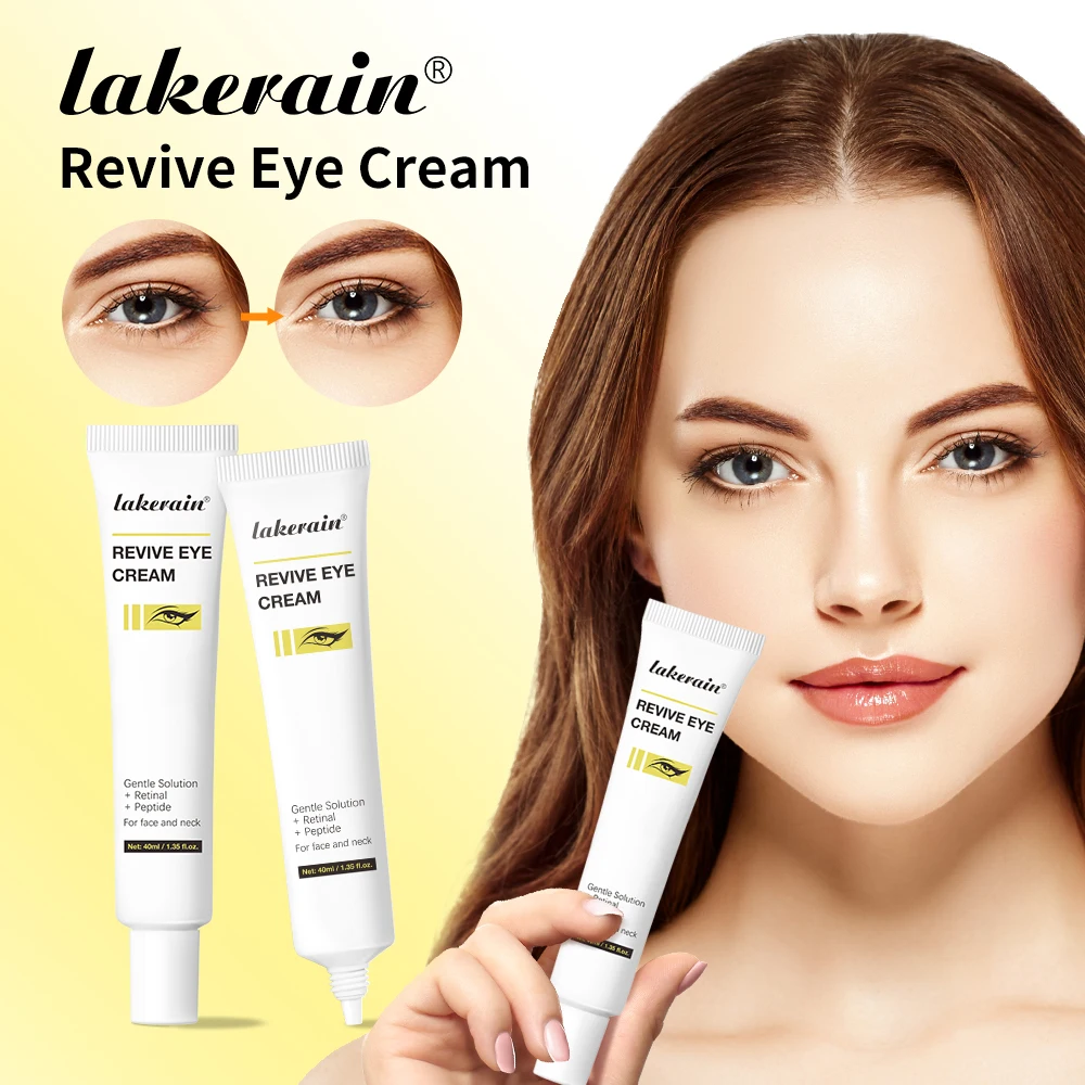 Revive Eye Cream For Face And Neck Reduces Wrinkles Improves Skin Texture Appearance Boosts Firmness 40ml Gentle Solution