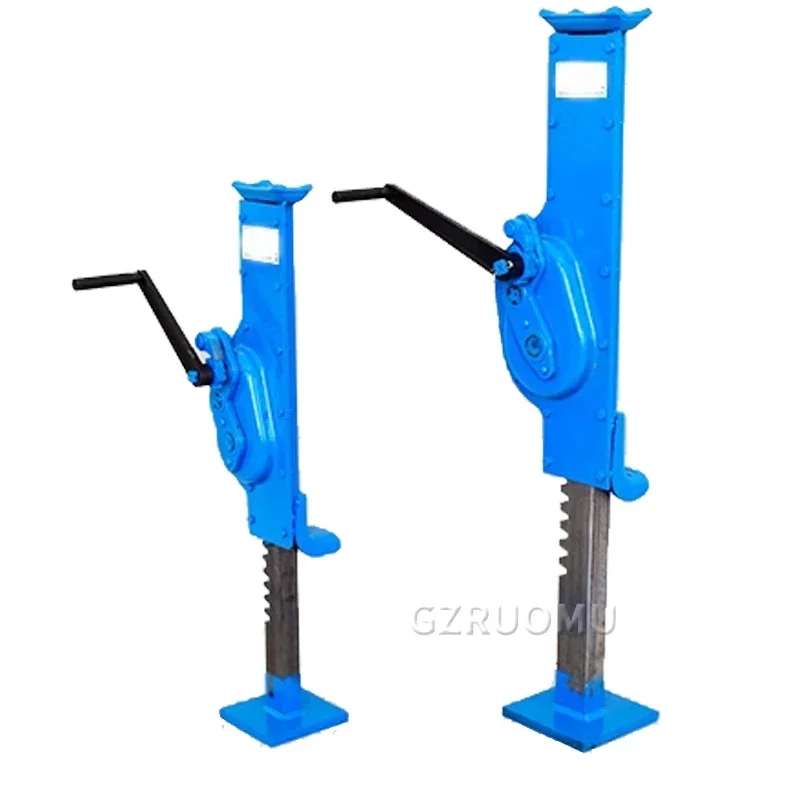 Screw Jack Double Section 5 Tons Vertical Hand Jack Vehicle Maintenance Mechanical Top Mine Professional Top 1PC