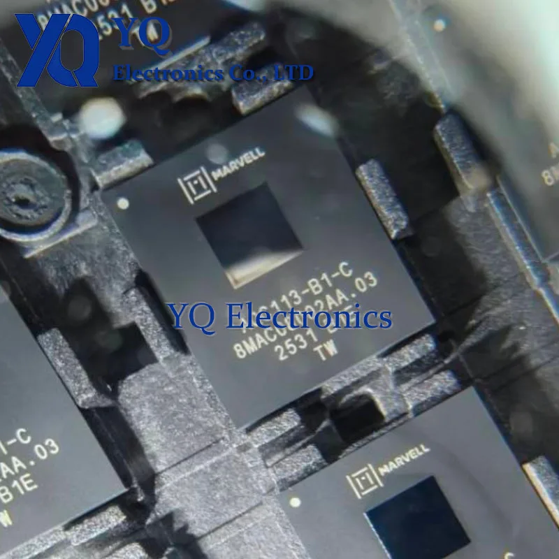1Pcs/Lot New Originai AQC113C-B1-C Original Marvell Chip Expandable Mgig Ethernet Mac+Phy Controller