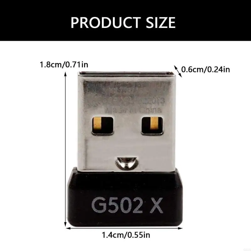 Zuverlässiger Mausadapter für G502 X / G502 X PluslightSpeed stabile Konnektivität