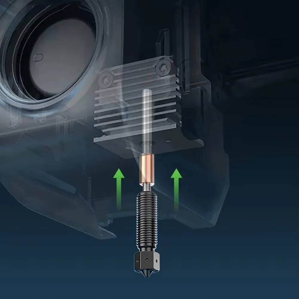 Creality K2 Series Genuine E3D Obxidian™ High Flow Nozzle Assembly 0.4/0.6/0.8mm for K2 Plus Creality Hi 3D Printer Accessories