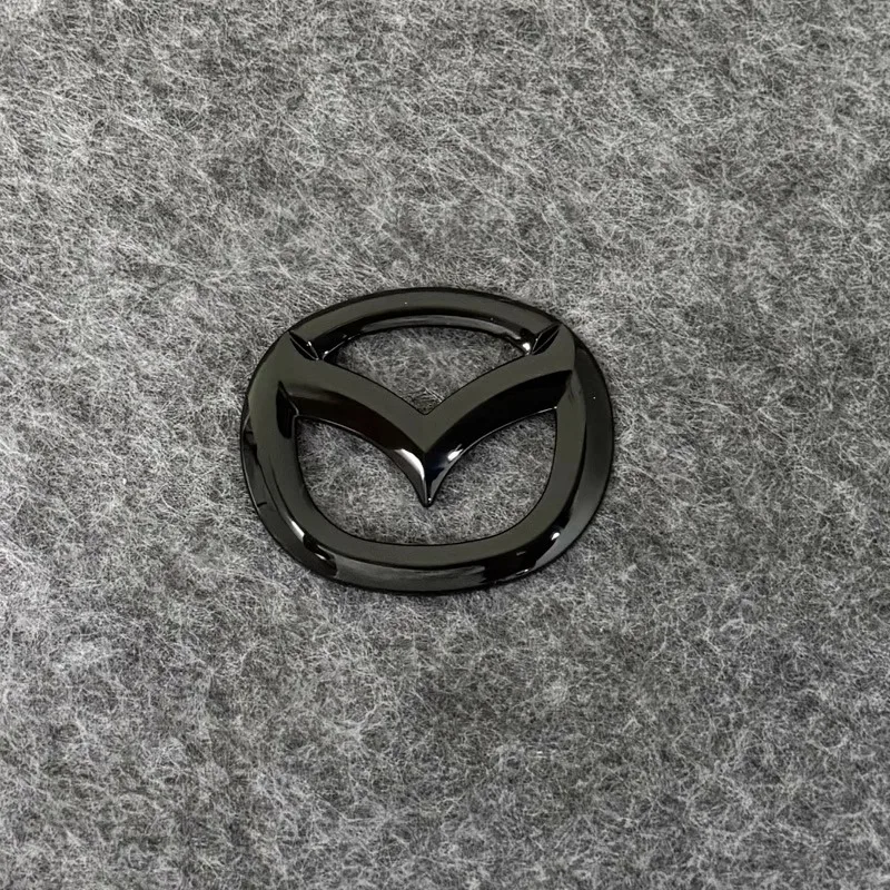 Mazda Auto Lenkrad Logo Abdeckung Zubehör. Passend für Mazda 6/Mazda 3, Axela CX4/CX5 Lenkrad-Logo-Aufkleber. – Detail 3