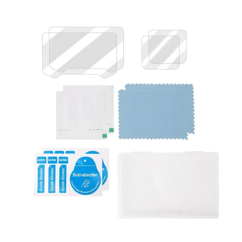 DTB7 Scratch Resistant Tempered Glass Protective Film for Luna Pro, Lens & Screen Protector Kit, Anti-Shatter Explosion-Proof,