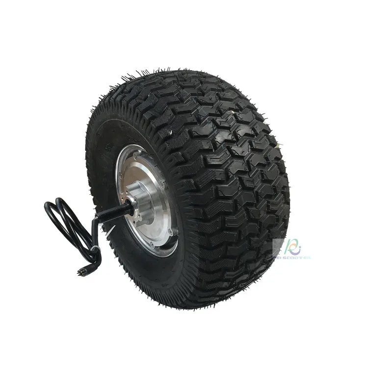 13 Inch 13x6.5-6 Tyre Single Axle 70Nm-100Nm With Encoder Brushless Gear Low-speed Power-Torque Scooter Hub Motor phub-13msn