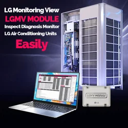 Modulo LGMV P/NO 5001A20089Q monitor PRCTIL0.ENCXLEU il ciclo VRF del sistema LG visualizzatore di monitoraggio del prodotto del condizionatore d'aria