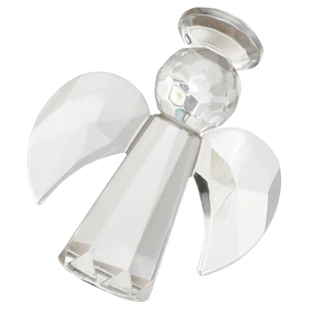 

Carved Crystal Figurine Decoration Mini Statue Angels Ornaments Glass Figurines Small Craft