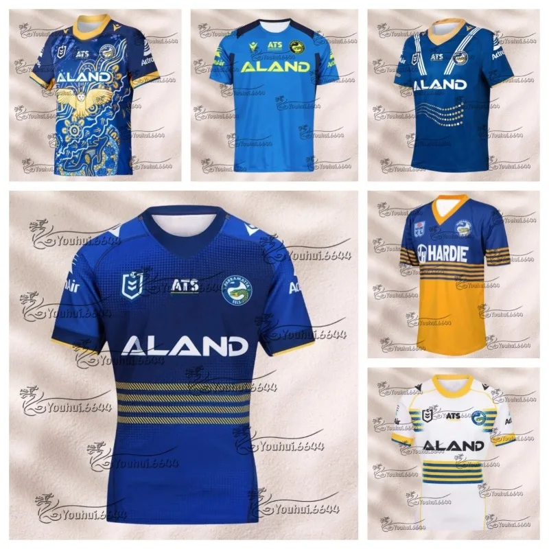 

25 Brand New EELS Team Indigenetic Rugby Men's T-shirt Adult Summer Breathable Training Suit Motorcycle Quick Drying T-shirtMOTO