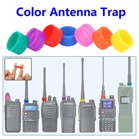 7PCS Walkie Talkie Color antenna Trap For Baofeng UV-5R UV-5RH UV-21 PRO V2 Quansheng UV-K6 UV-K5(8) MOTOROLA TYT QYT Ham Radio