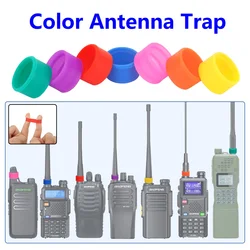 7/12 PCS Walkie Talkie Color antenna Trap For Baofeng UV-5R UV-5RH UV-21 PRO Quansheng UV-K6 UV-K5(8) MOTOROLA TYT QYT Ham Radio