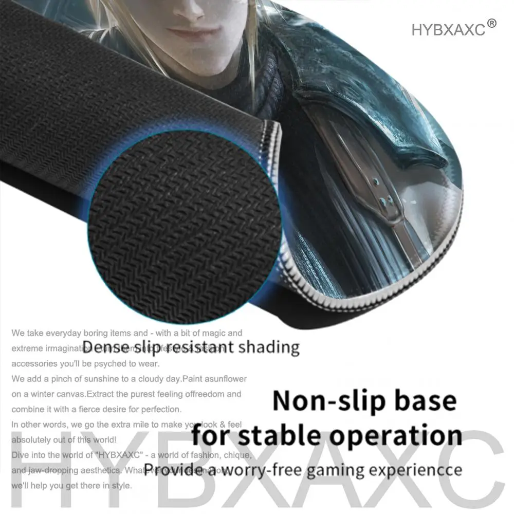 45x40CM Final Fantasy Gaming Mouse Pad Small Computer Mousepad PC Gamer Laptop Mouse Mat HYBXAXC Office Mausepad XS Keyboard Mat - view 4