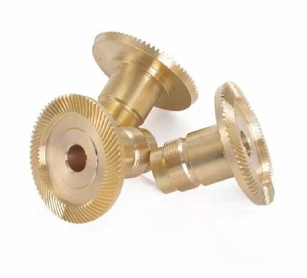 1PC Milling Machine Bevel Bronze Gear Servo POWER Feed Feeder Feeds CNC Mill Tool Left-Handed /Right-Handed/ Straight Teeth Part