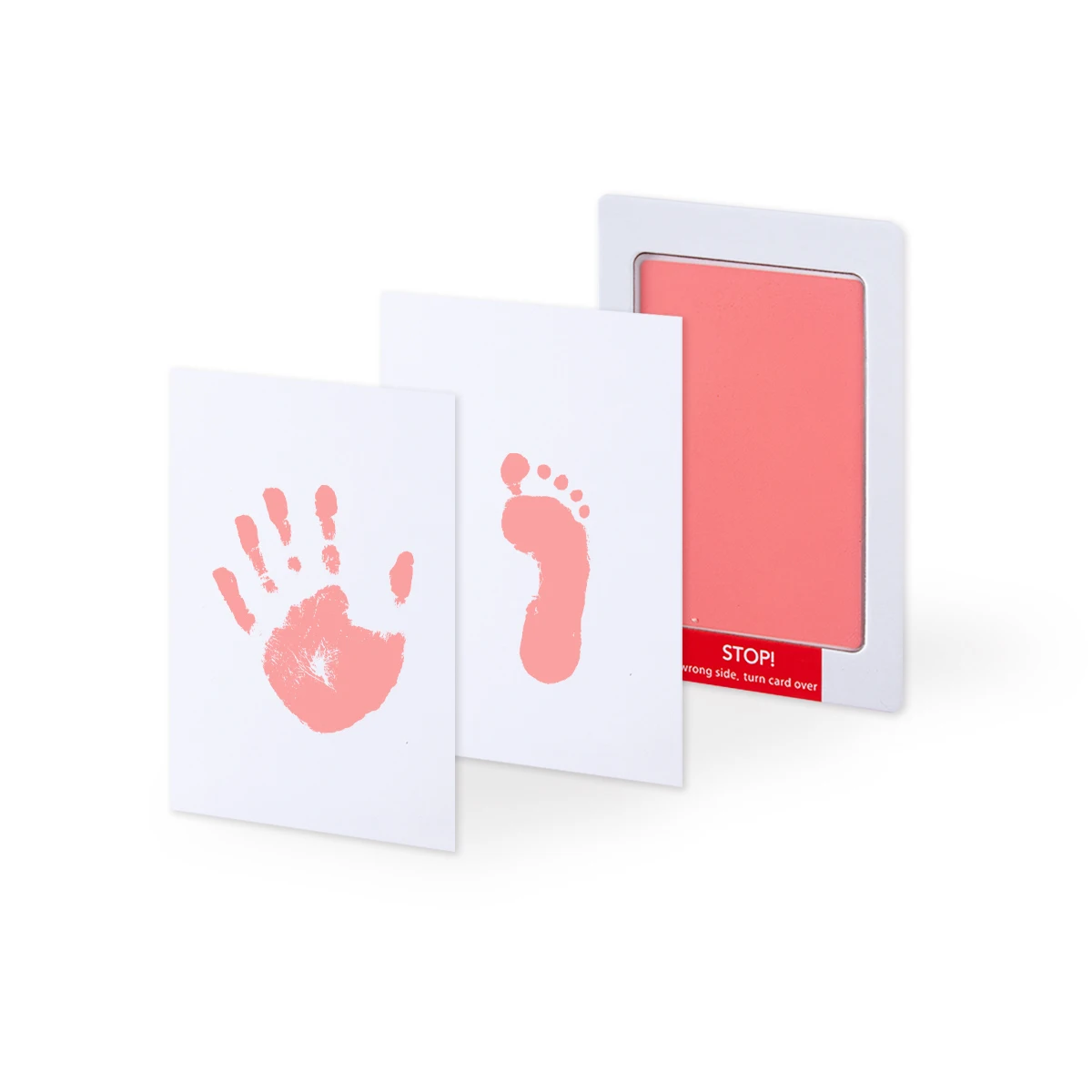 Newborn Baby DIY Hand And Footprint Ink Pad Kit Newborn Handprint Toddlers Souvenir Accessories Baby Shower Gifts Supplies