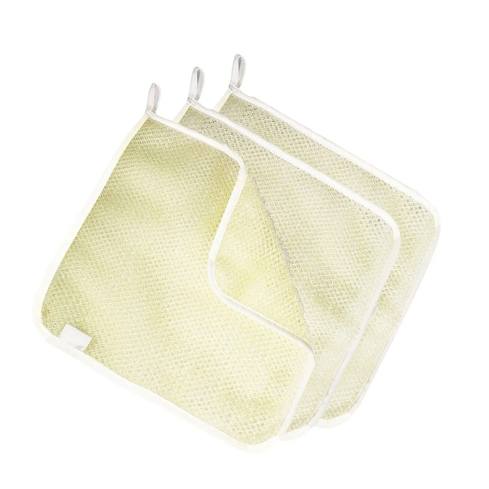 

5Pcs Bath Exfoliator Towels Natural Shower Scrub for Face Body Deep Cleaning Soft Durable Shower Towel Scrub Brushes