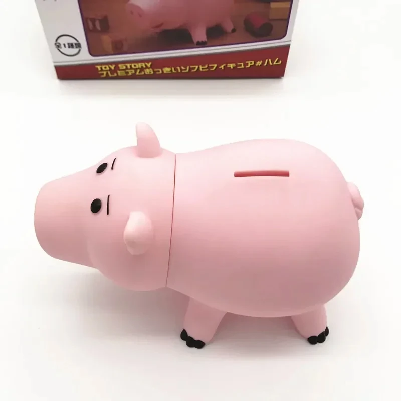 12cm Disney Toy Story Hamm Figures Pig A Piggy Bank Saving Pot Birthday Gift Decorative Model Doll Pvc Children Financial Toy