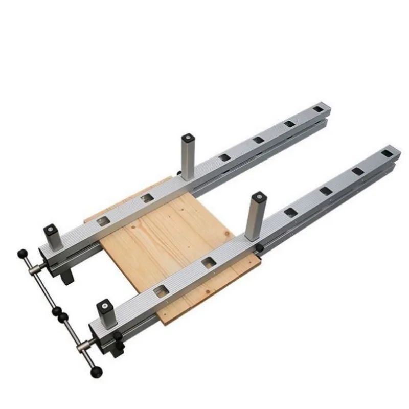 Aluminum alloy wooden splicing clip Woodworking auxiliary fixture Splicing plate Positioning plate Strong fixing clip