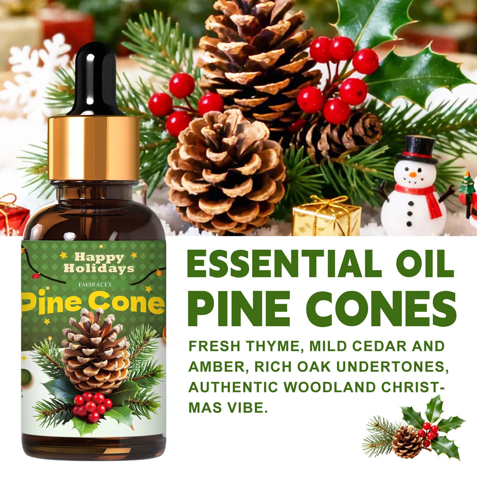 30ml Minyak Esensial Aroma Ker - Xmas Home Fragrance ulasan dan harga