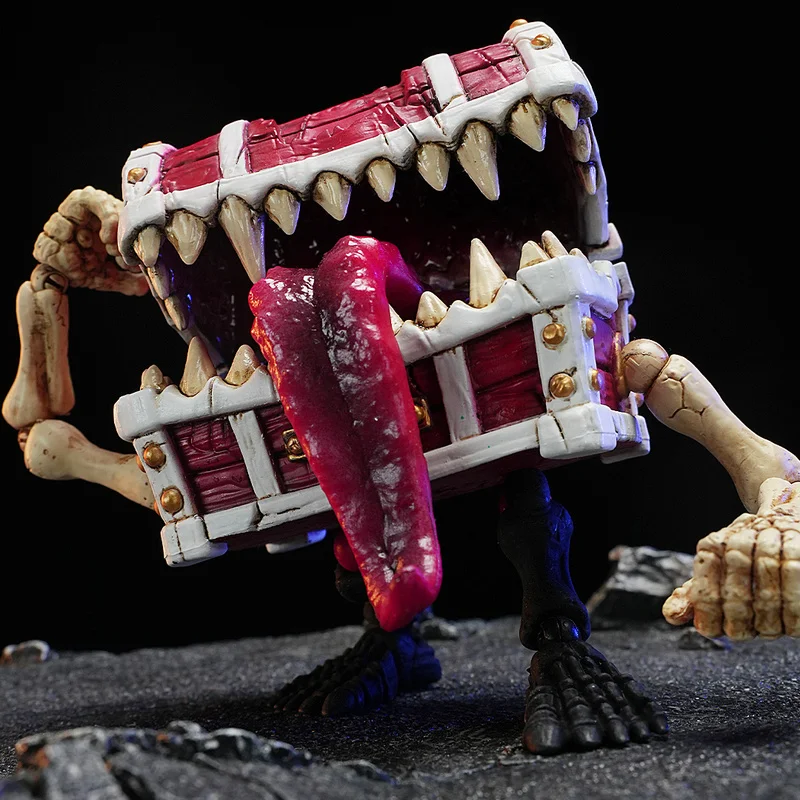 

In Stock Ghost Ogre & Snow Rabbit AcToys1/12 Bone Dungeon Christmas treasure chest set Limited edition for festivals