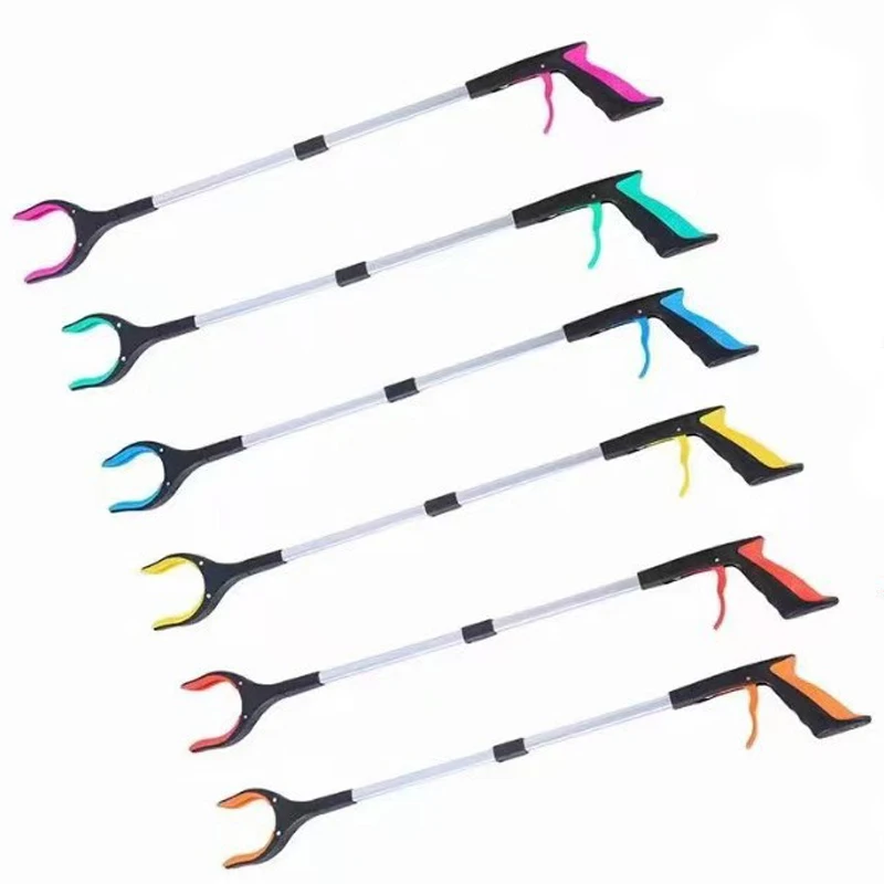 32-Zoll-extra langer faltbarer Grabber Reacher Pickers Garbage Pick Up Mobilitätshilfe Reaching Assist Handwerkzeuge für ältere Menschen