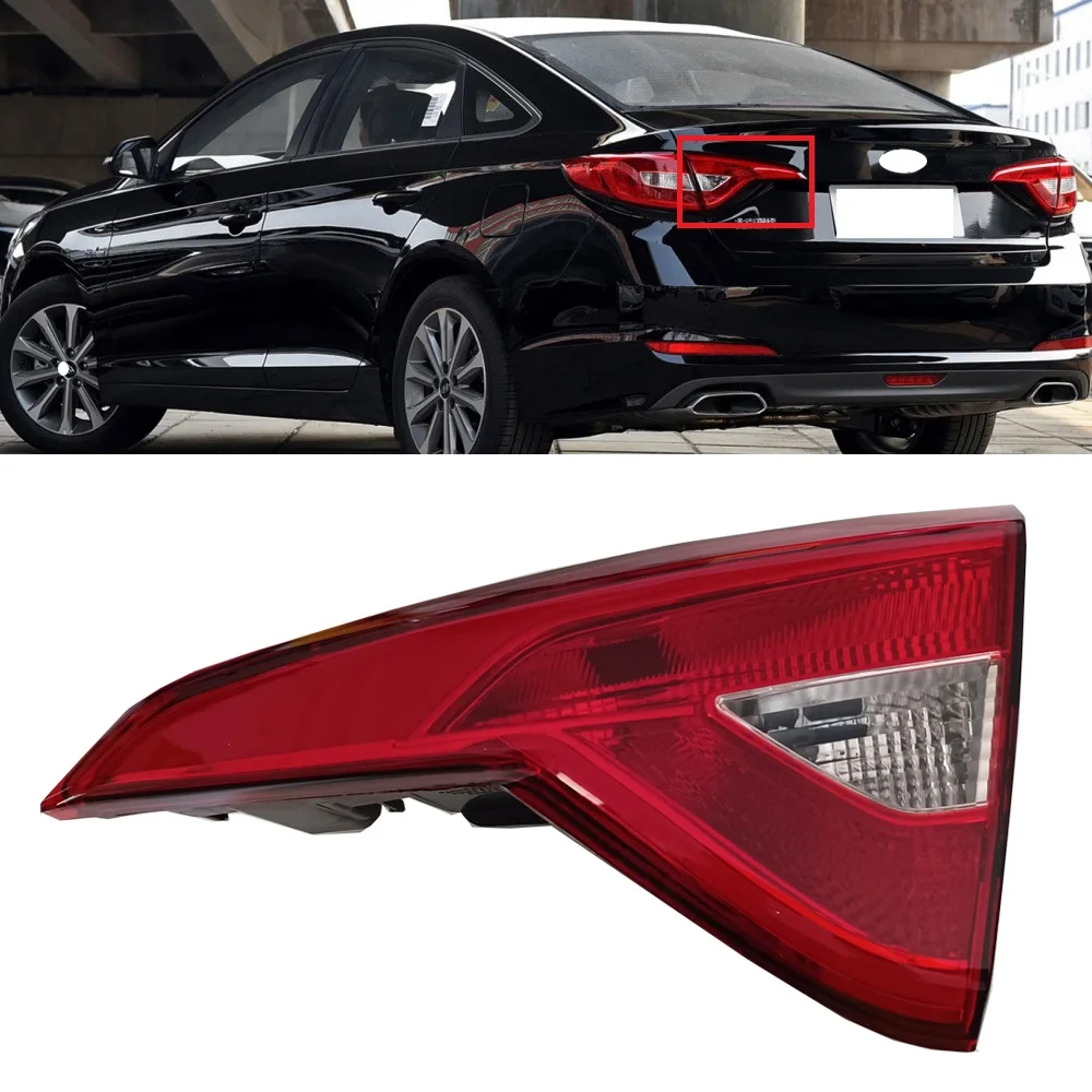 

Roavia For Hyundai Sonata9 2015 2016 2017 inside Rear Bumper Headlight Brake Light Taillight Tail Lamp Tail Stop Lamp Assembly
