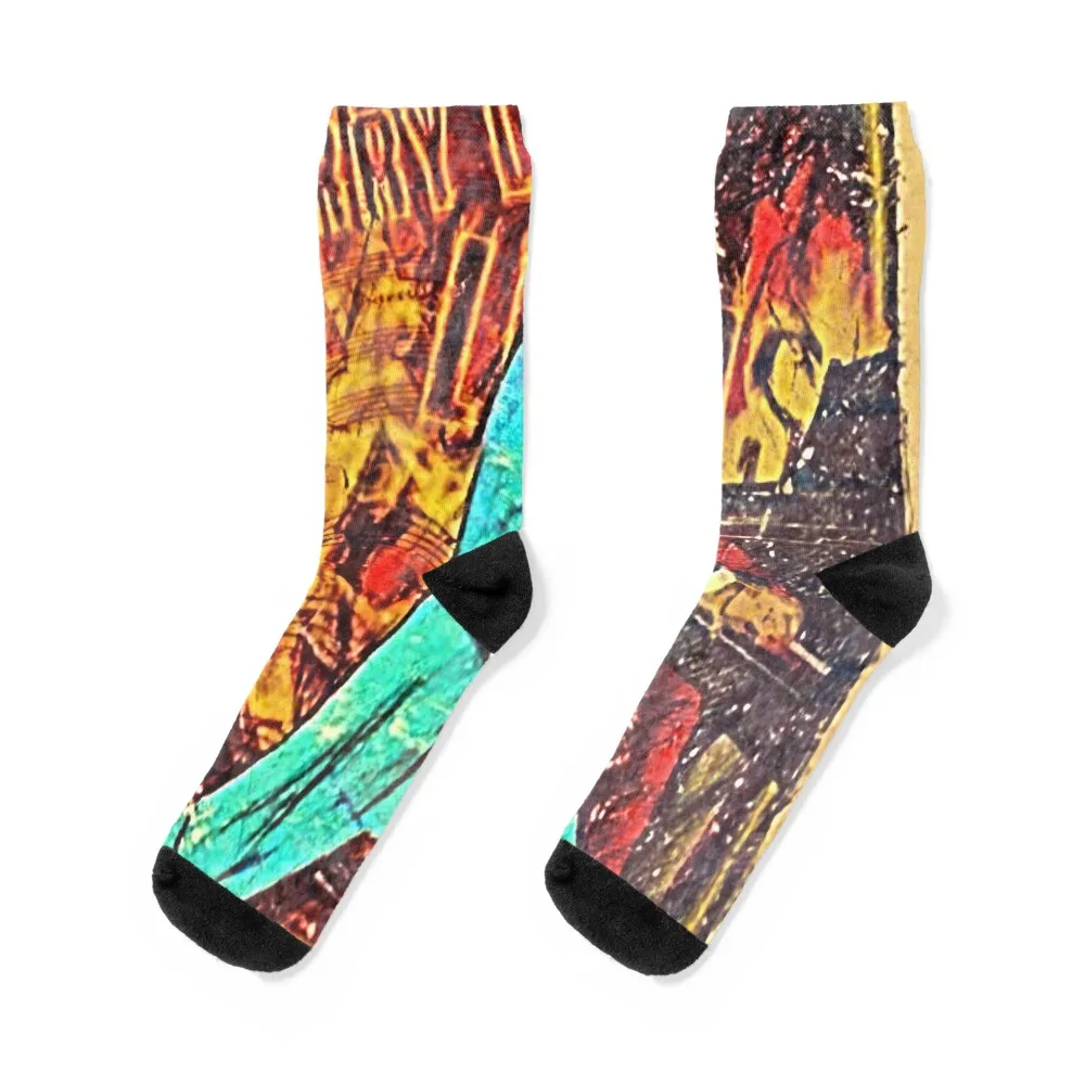 Lee Lewis Lasts Longer Loaded Fire Killer Socks basketball winter colored summer Socks Girl Men's