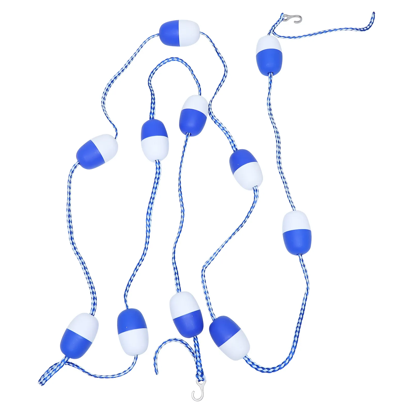 

1 шт. 5-метровая плавучая линия-разделитель для бассейна с высокой плавучестью, стабильной установкой, практичным разделением зон глубокой и неглубокой воды