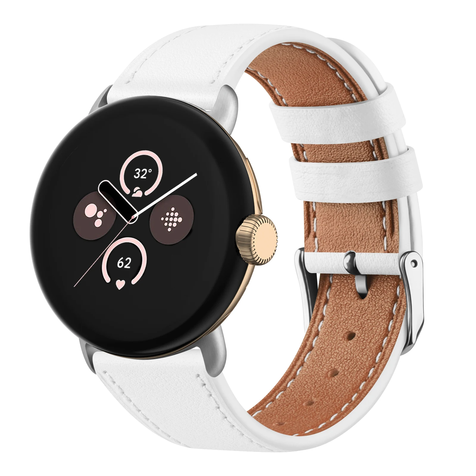 

For Google Pixel Watch 3 41mm Strap Leather Replace Wristband For Google Pixel Watch 2 1 Band Bracelet Smartwatch Accessories