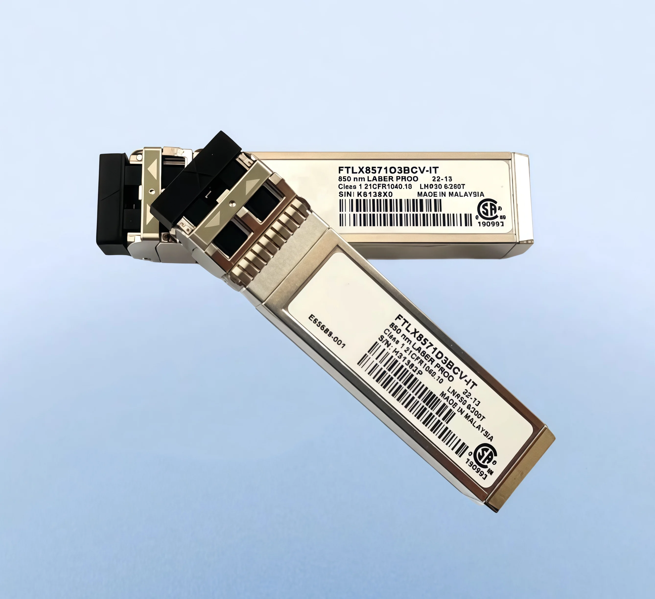 Brand new original multimode 10 Gigabit module FTLX8571D3BCV-IT E10GSFPSR 10G SFP