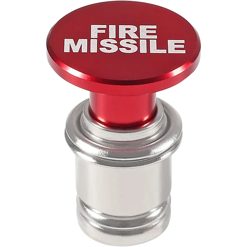 Allume-cigare de voiture Fire Missile, allume-cigare de véhicule en alliage d'aluminium Pop-Out, cig