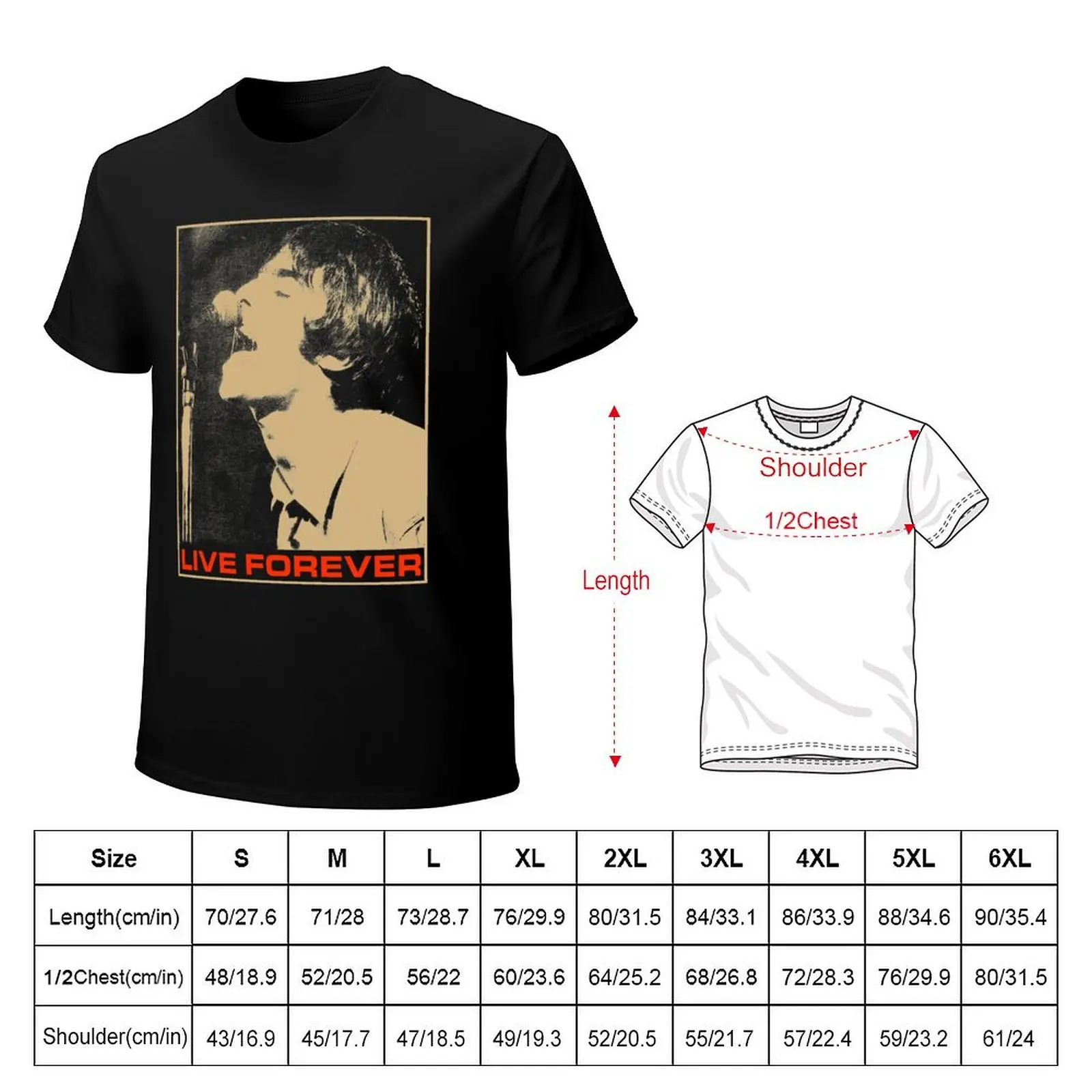 Great Model Male Liam Musician Gallagher Gifts Movie Fans T-Shirt Quick Dry Training Short Sleeve Tee