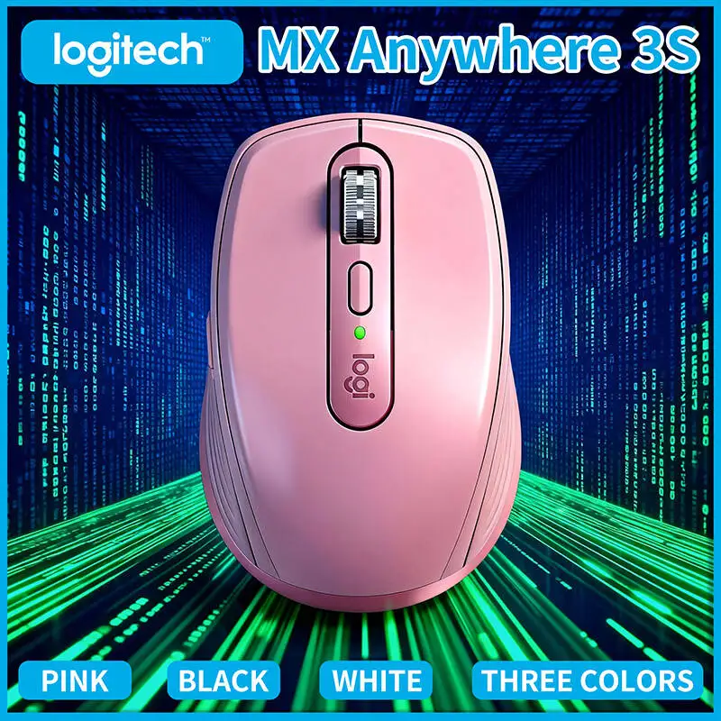 

Беспроводная мышь Logitech MX Anywhere 3S — компактная и легкая, тихие щелчки, надежное подключение для всех устройств