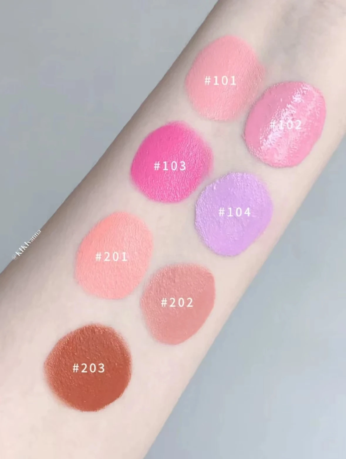 JILL LEEN Single Creamy Blush Purple Brightening Expanding Long-lasting Moisturizing Natural Fitting Atmosphere