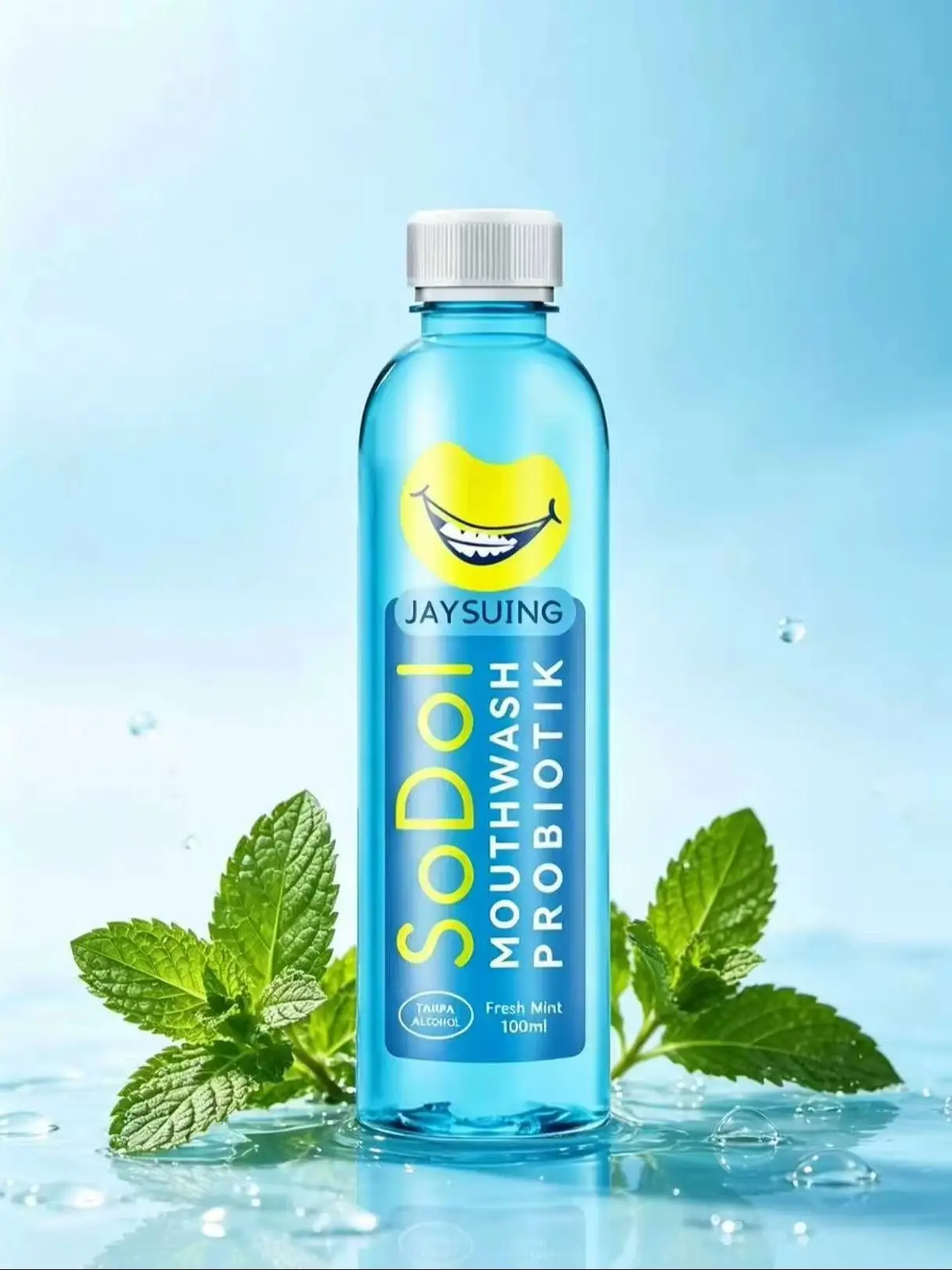 Cool Mint Mouthwash Freshens Breath Deeply Cleanses And Helps Reduce Oral Stains Ideal For Daily Oral Care