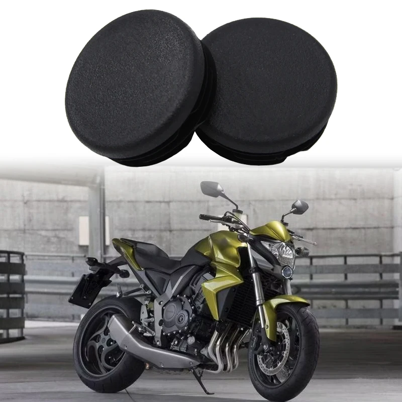 Tapa de orificio para marco de motocicleta, juego de tapones decorativos para HONDA CB1000R CB 1000R CB1000 R 2008-2014 2012 2013, 2 piezas