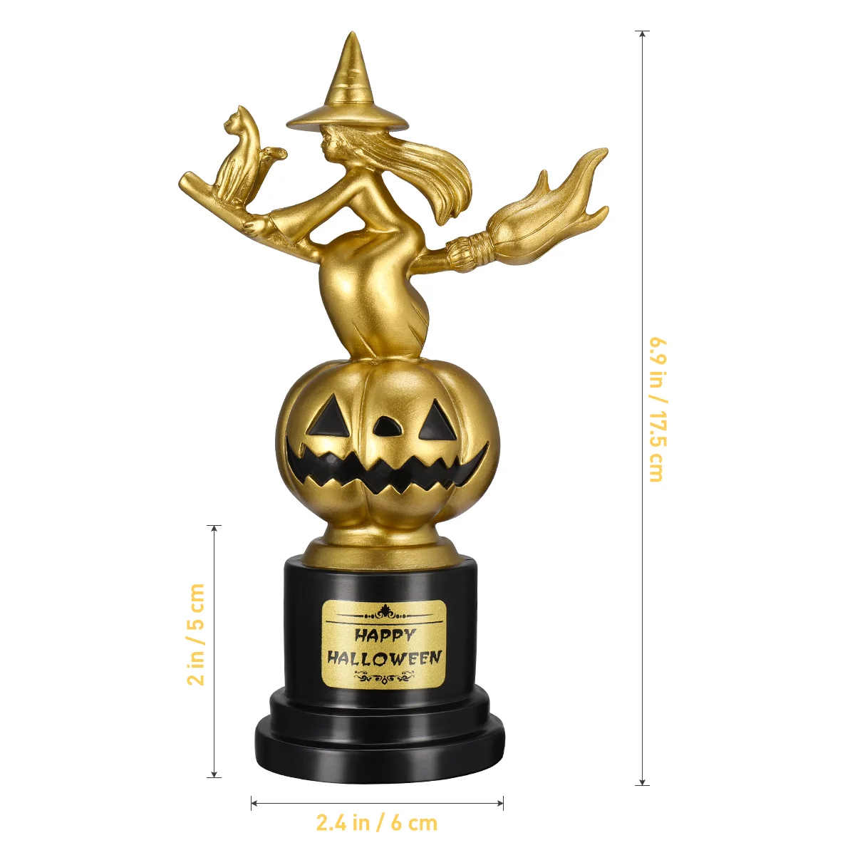 Halloween Costumes Prizes Pumpkin Trophy Aldult Prom Award Ceremony Kids Child Student