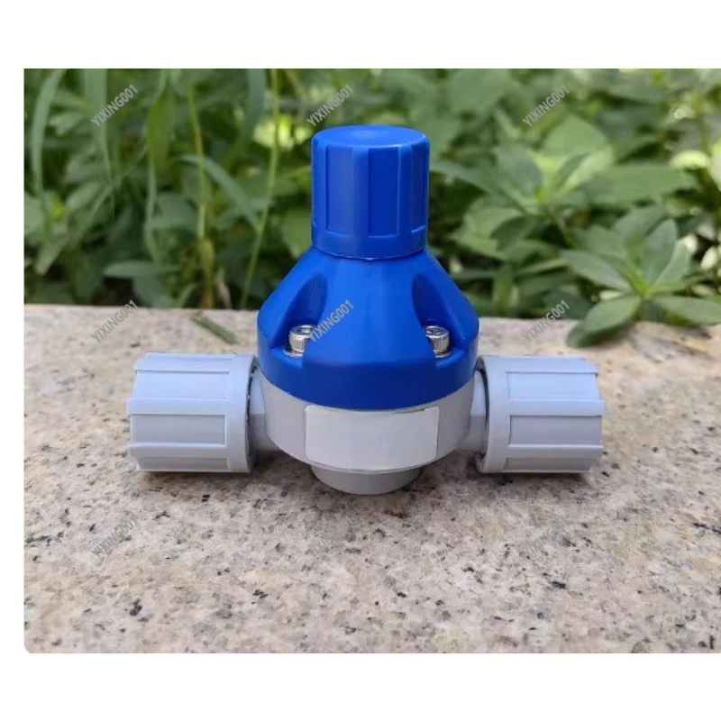 UPVC Hose Back Pressure Relief Valve Glue-Free Easy-Operate Safety Dosing Device System