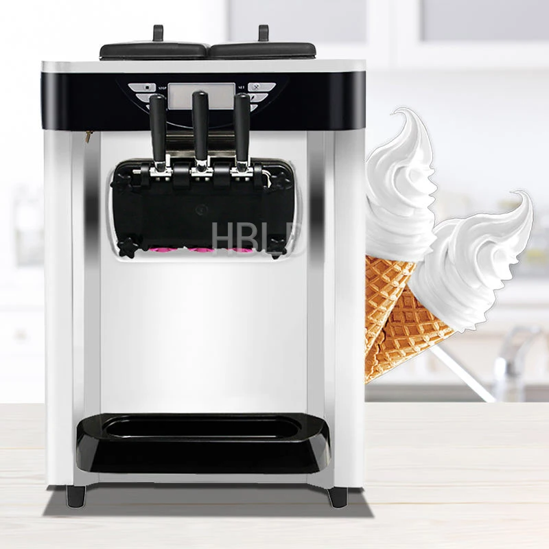 Commercial Desk Vortex High-Power Ice Cream Frozen Yogurt Machine for Chile Mexico United States