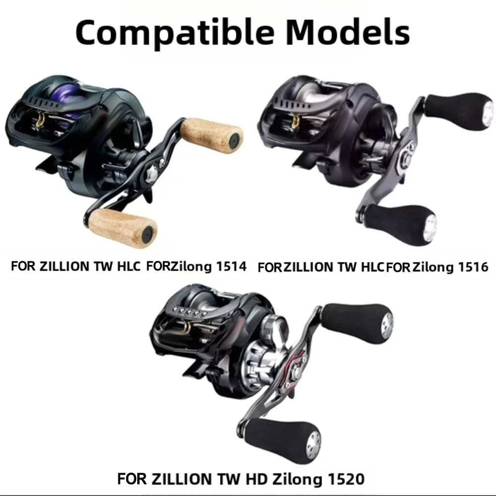Engranaje del eje principal para Daiwa para Zillion 1520 1514 1516, pieza de repuesto de carrete de Baitcasting con accesorios de tuerca de husillo